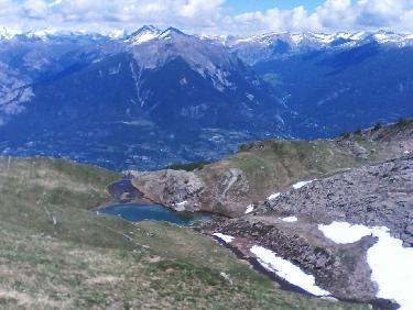 les aiguilles de chambeyron en milieu G