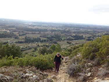 Les Courens, en gravissant la colline