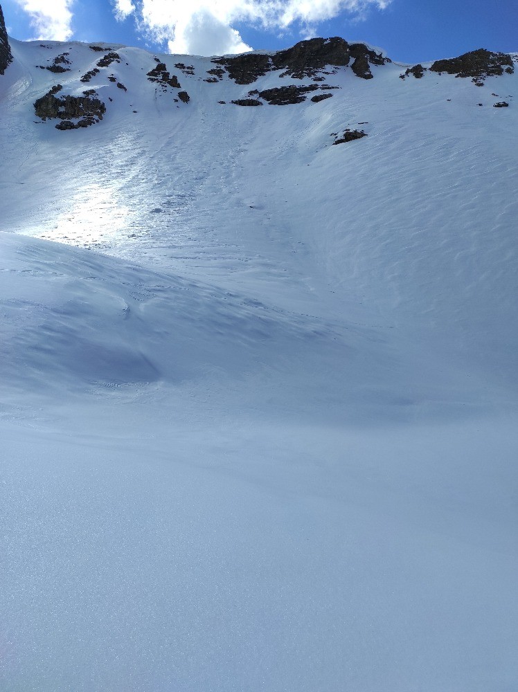 les dÃ©buts du lac et de la crÃªte des Rougnous