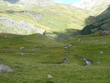 Les eaux tortes du prÃ© Brunet
