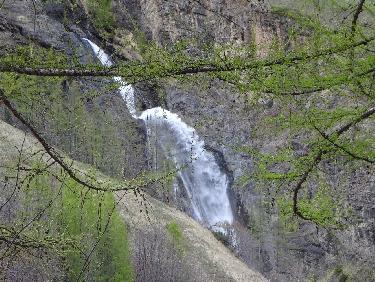 Les grandes eaux de la cascade de Dormillouse