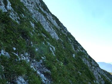 Les pentes du versant ouest