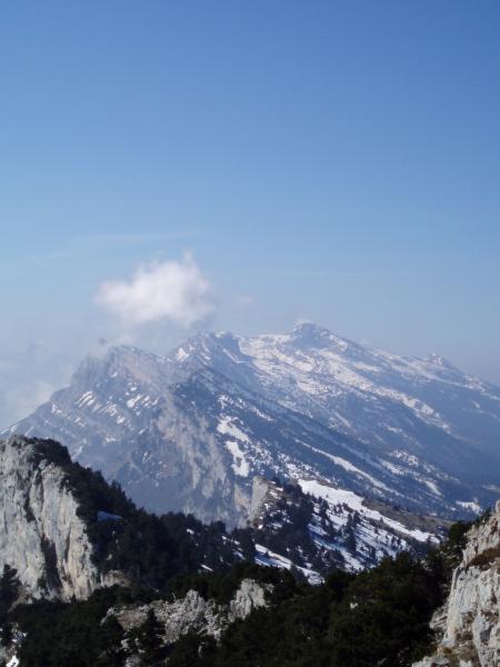 les crètes Est du Vercors Nord