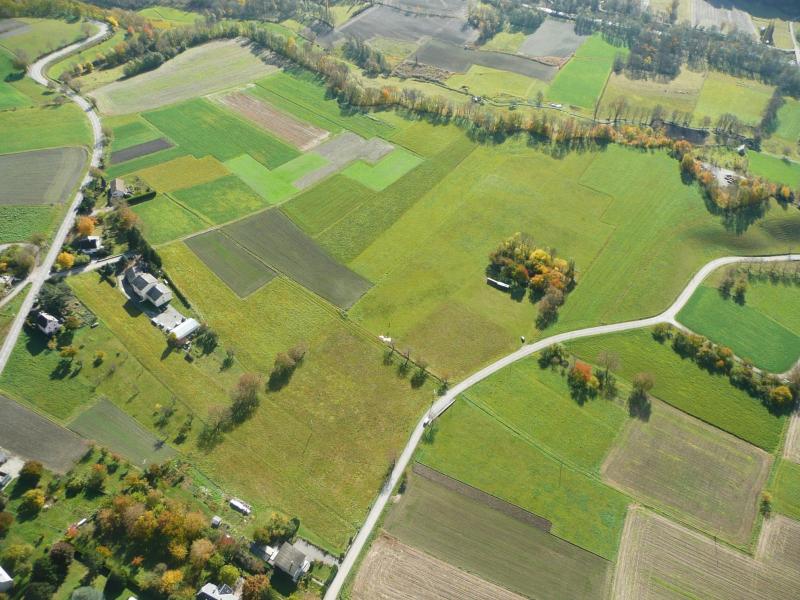 les vastes champs pour atterrir