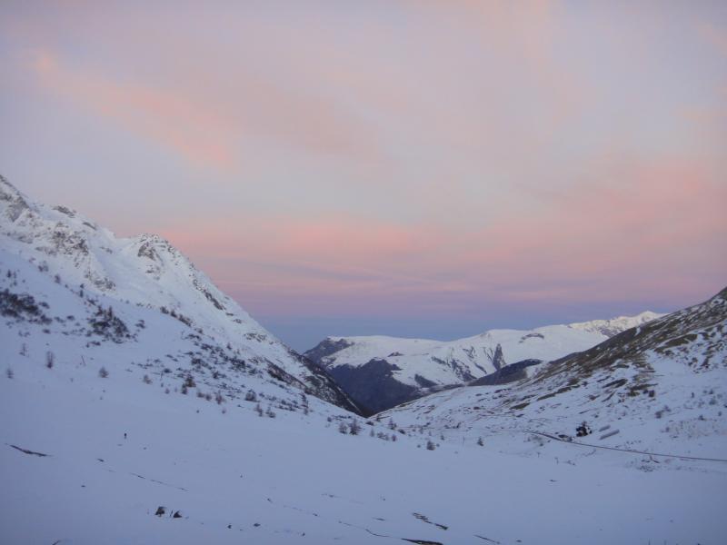 lever de soleil au départ