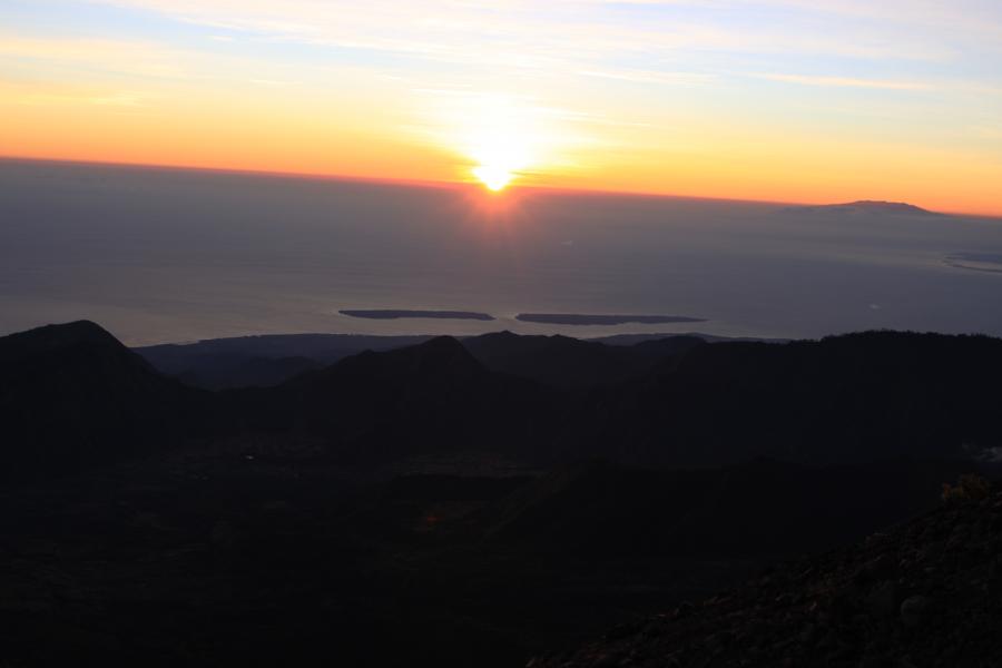 lever de soleil rinjani