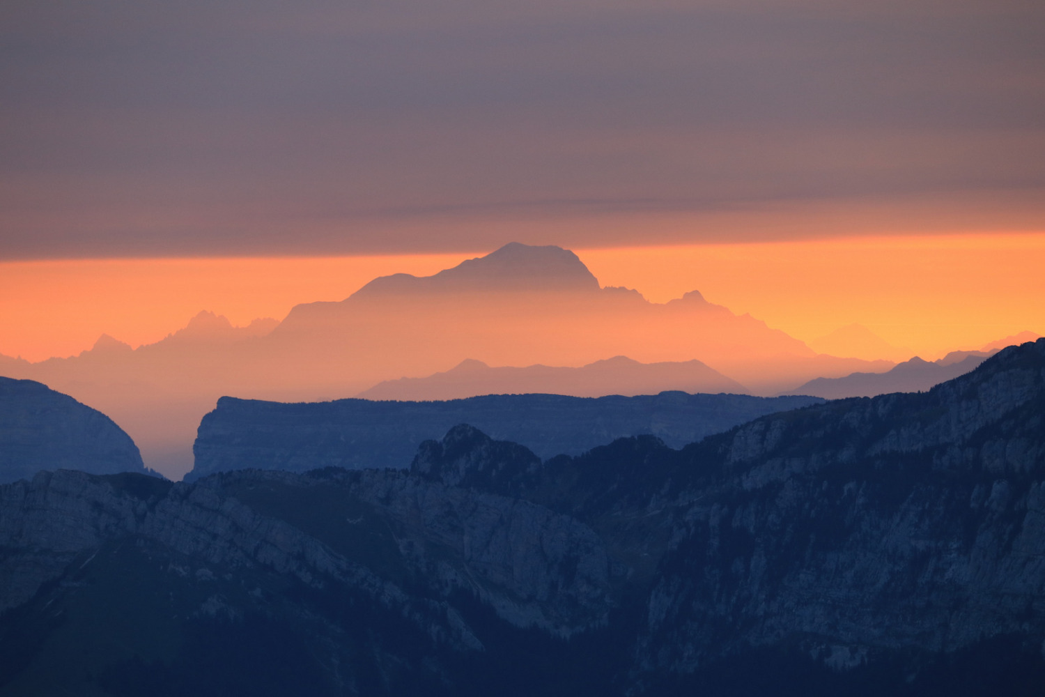 Grande Sure depuis le Col de la Charmette