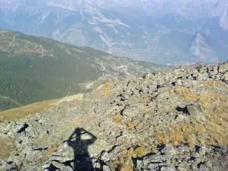 Mayens de Riddes depuis le Fou