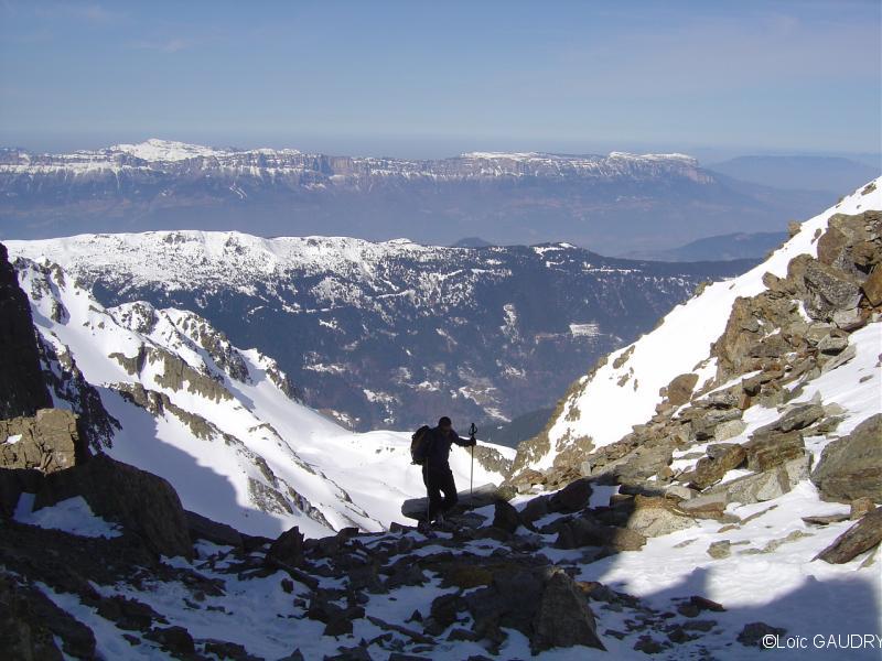 Michel sur fond de Chartreuse