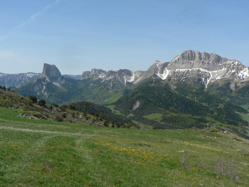 Mont Aiguille et Grand Veymont