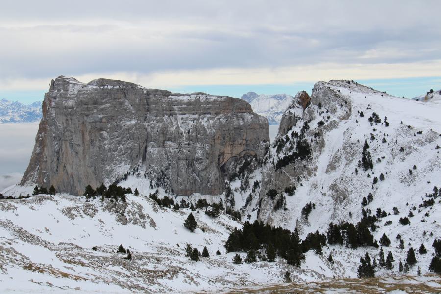 Mont Aiguille et Rochers du Parquet