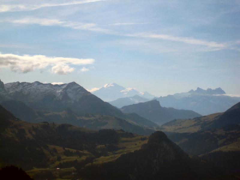 Mont Blanc et Dents du Midi