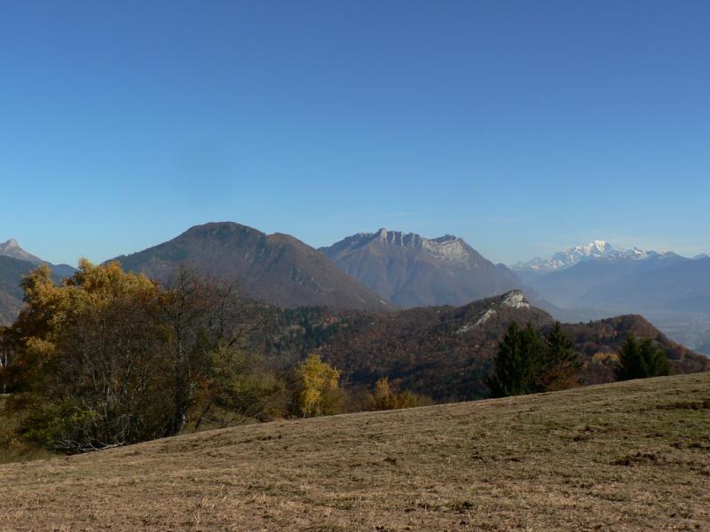 Mont Charvet, Dent d'Arclusaz et Mont Blanc