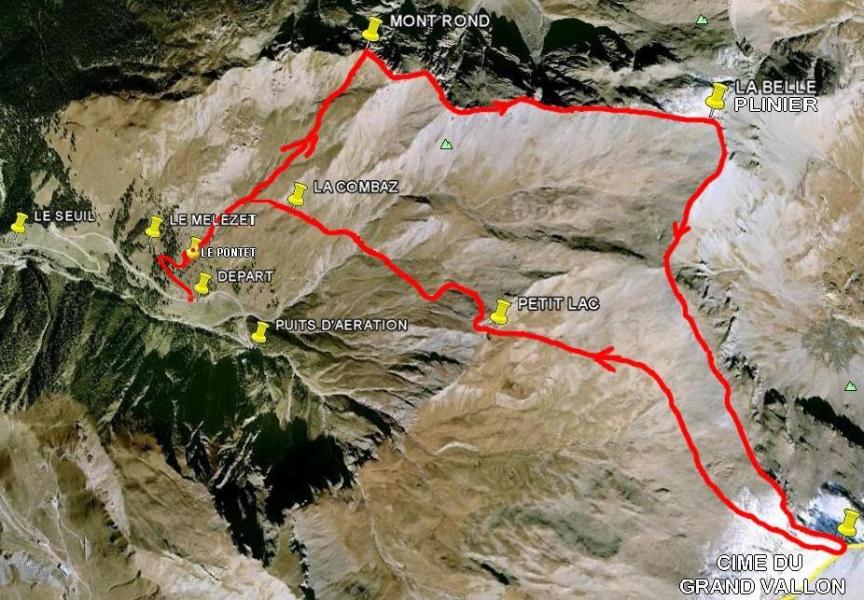 Mont Rond - Belle Plinier-Cime du Grand Vallon