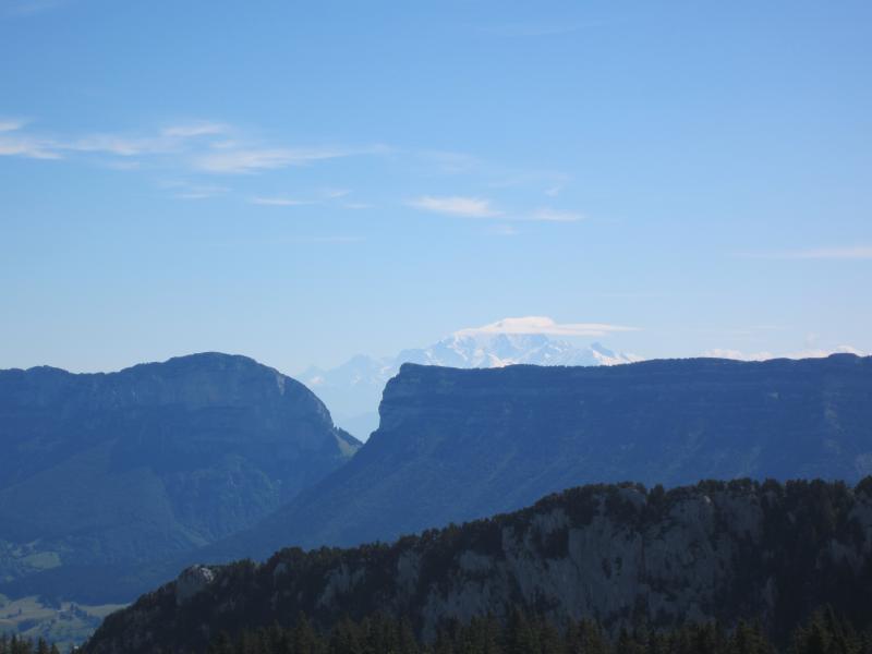 Mont blanc et son voile