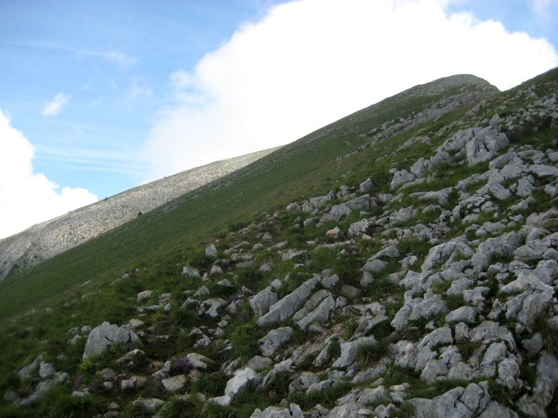 Montée à Roche Rousse