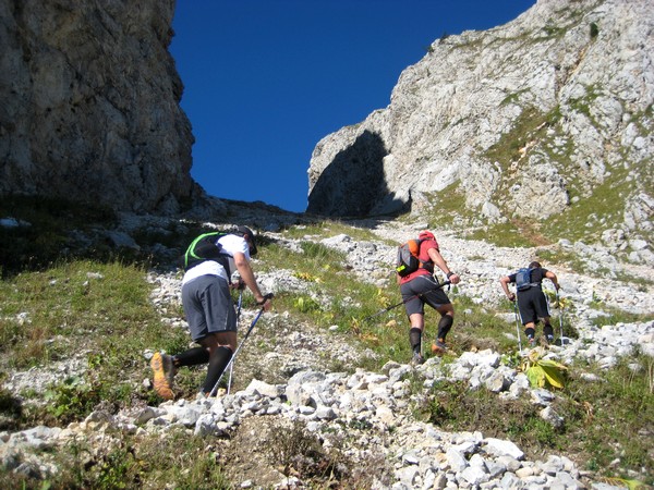 Montée au Pas de Berrièves