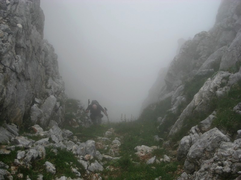Montée au Pas de la Posterle