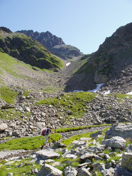 Montée au lac Noir