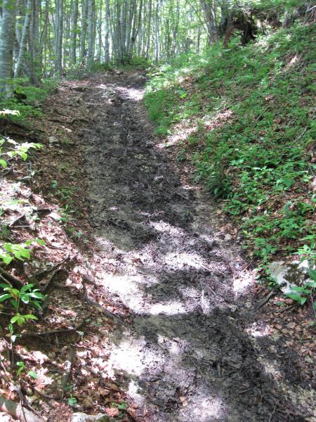 Montée bien galère