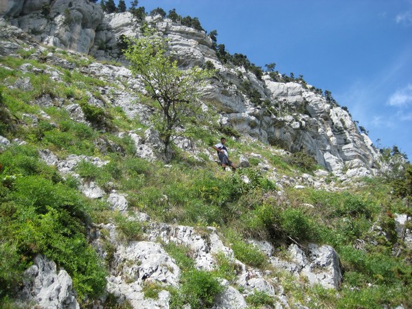 Montée du Pas des Barres