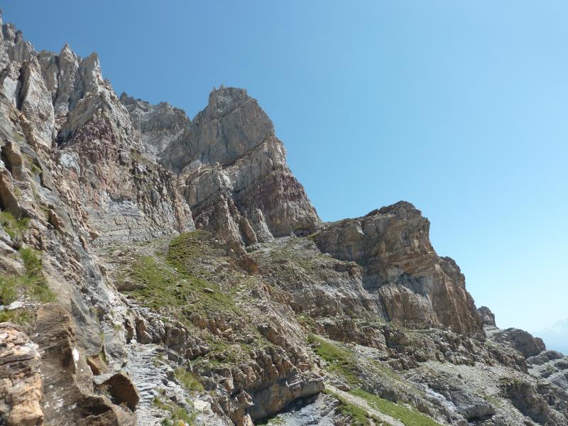 Montée vers la Grand Vire