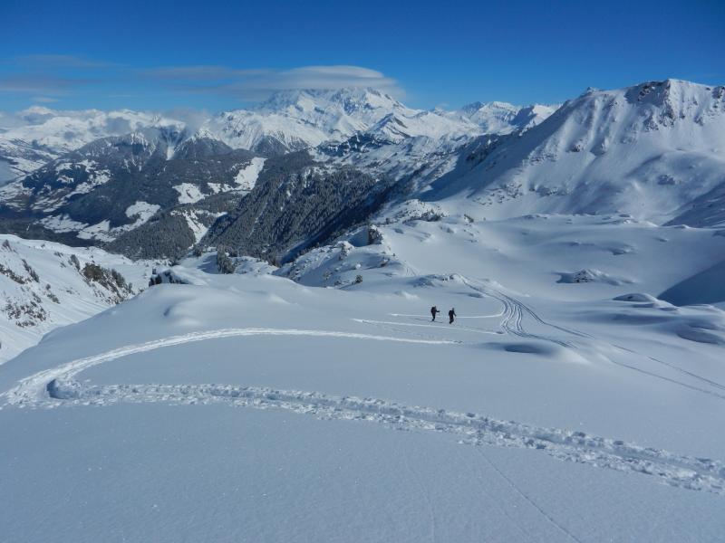 Montée vers la pointe du Dard