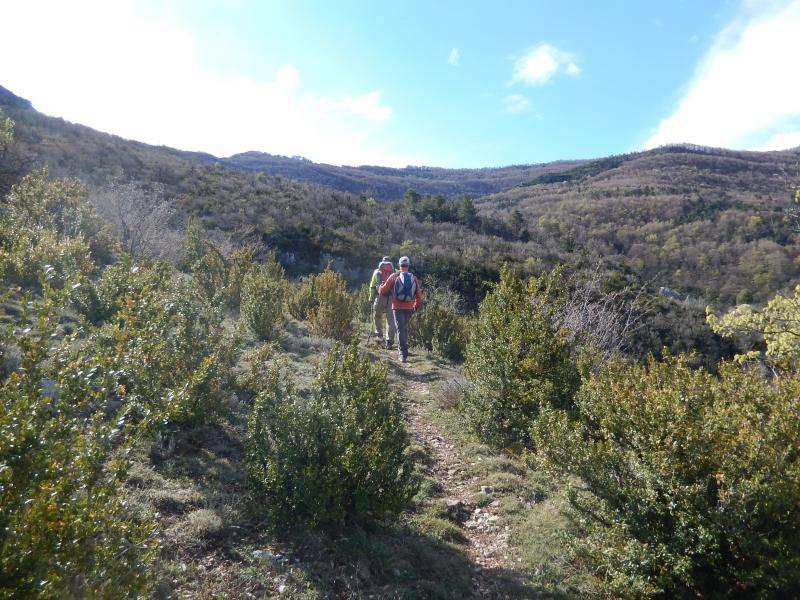 Montée vers le Col de St-Pierre