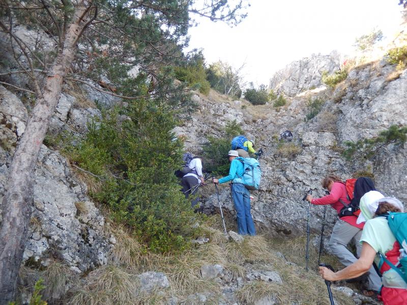Montée au Rochasson