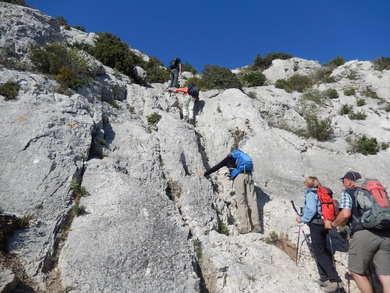 Montée vers la Tête de l'Homme