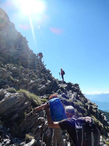 Montée à l'Aiguille