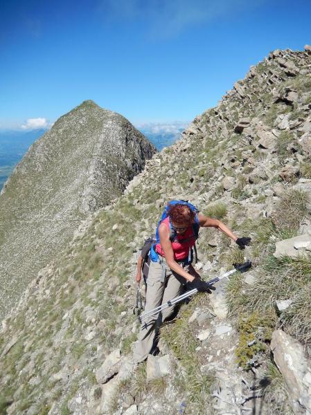 Montée à l'Aiguille