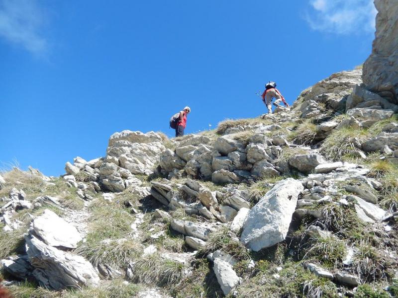 Montée à l'Aiguille