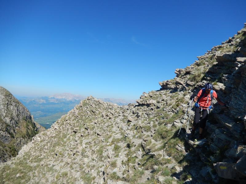 Montée à l'Aiguille
