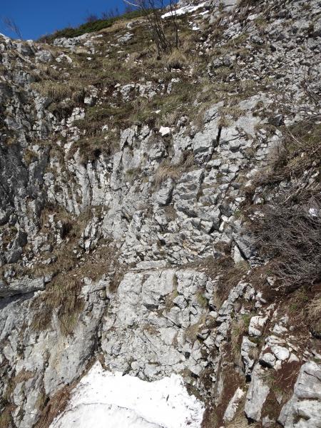 Mur du couloir sud-est Pinéa