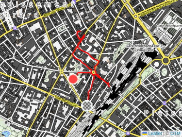 Marche dans l'après-midi