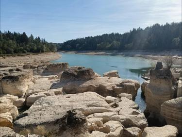 Un Parcours magnifique  (tour du lac de Vouglans)