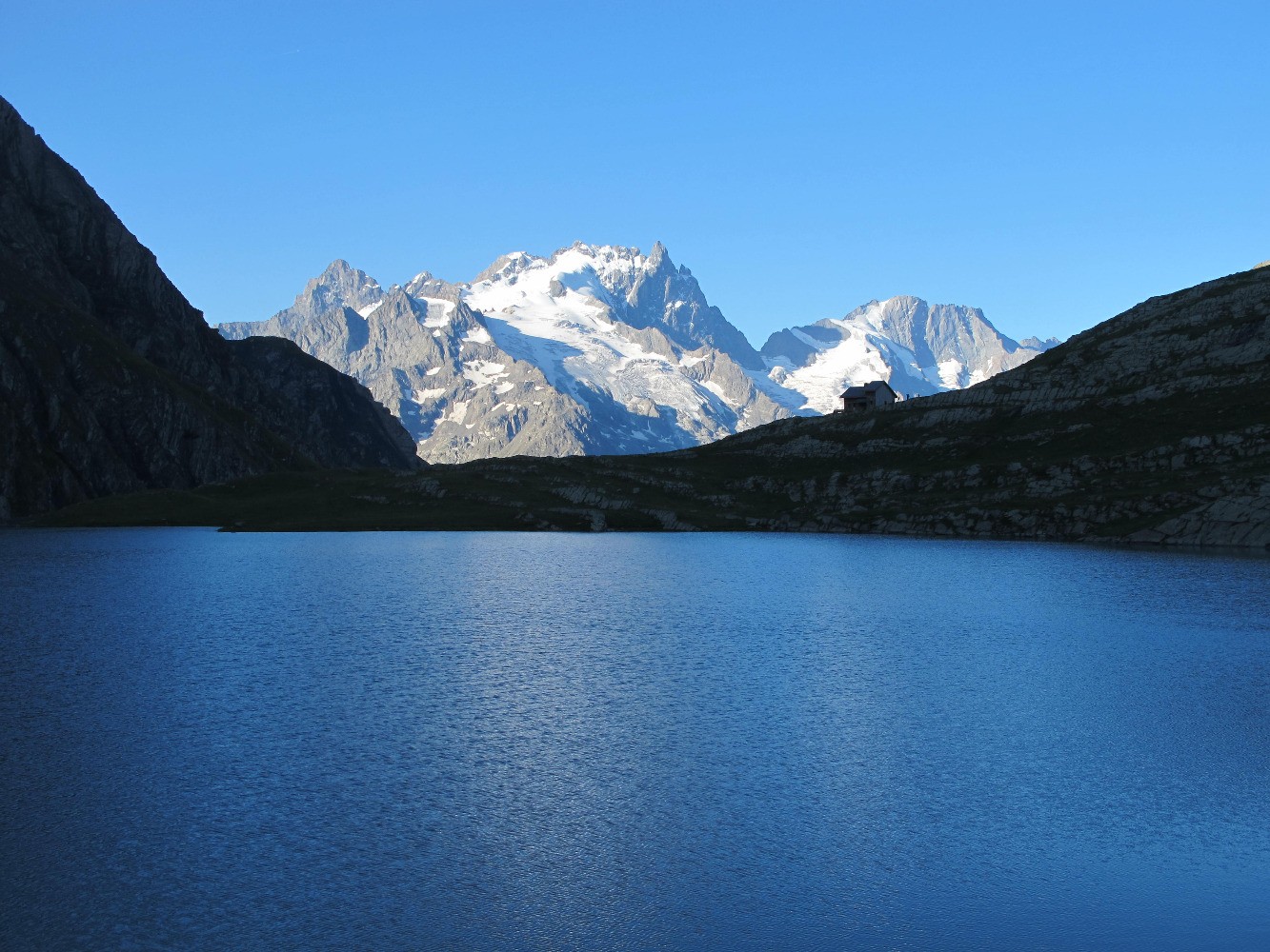 Meije du lac du GolÃ©on