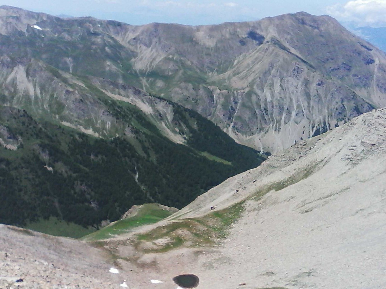 mÃªme petit la cotÃ© gd vallon  ; le Boussolenc au fond