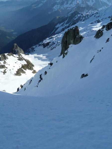 milieu du couloir - bombé