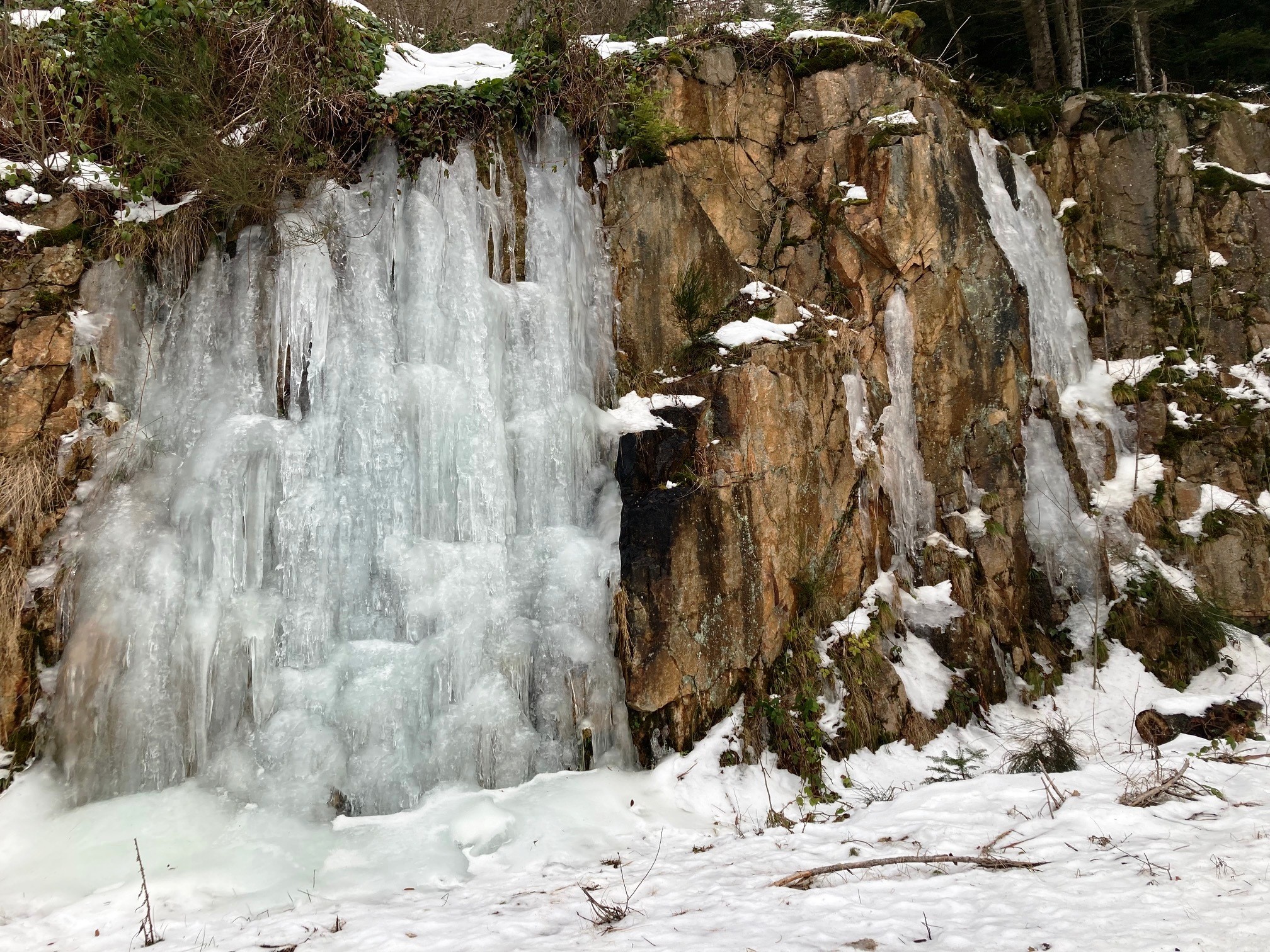 Mini-cascade de glace