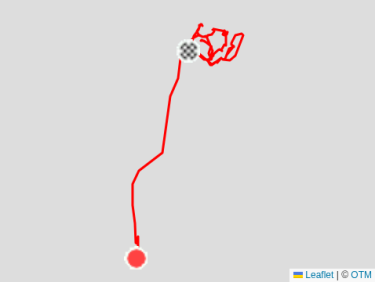 Mise en place balise pour course orientation