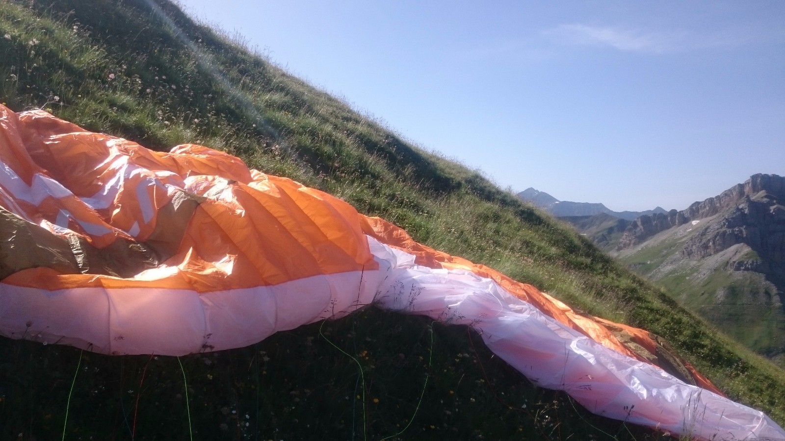 Mon posÃ© dans la pente