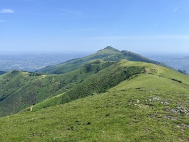 Mondarrain Crêtes Gorospil et re-Mondarrain