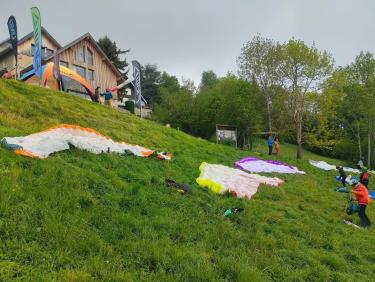 Du monde à Saint Hilaire.