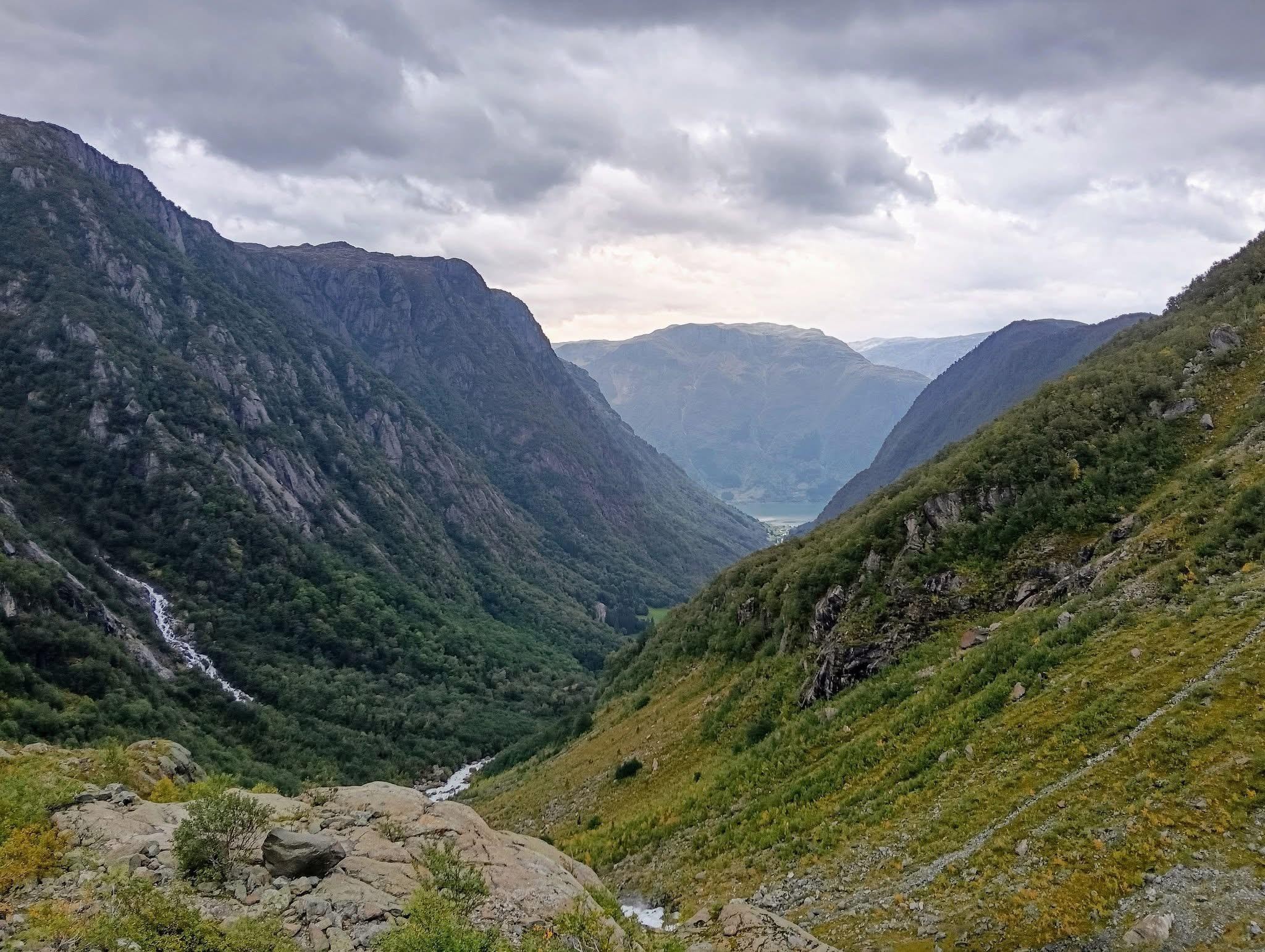 Monstrueux glaciers norvégiens.