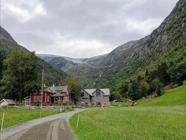 Monstrueux glaciers norvégiens.