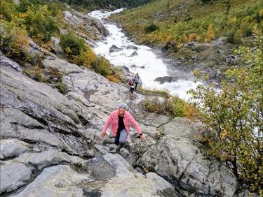 Monstrueux glaciers norvégiens.