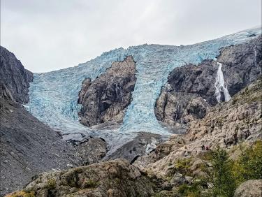Monstrueux glaciers norvégiens.