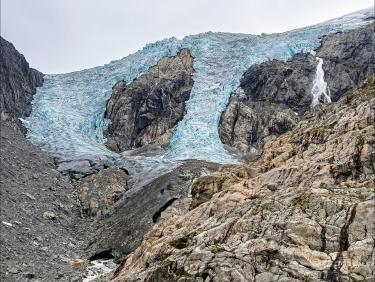 Monstrueux glaciers norvégiens.